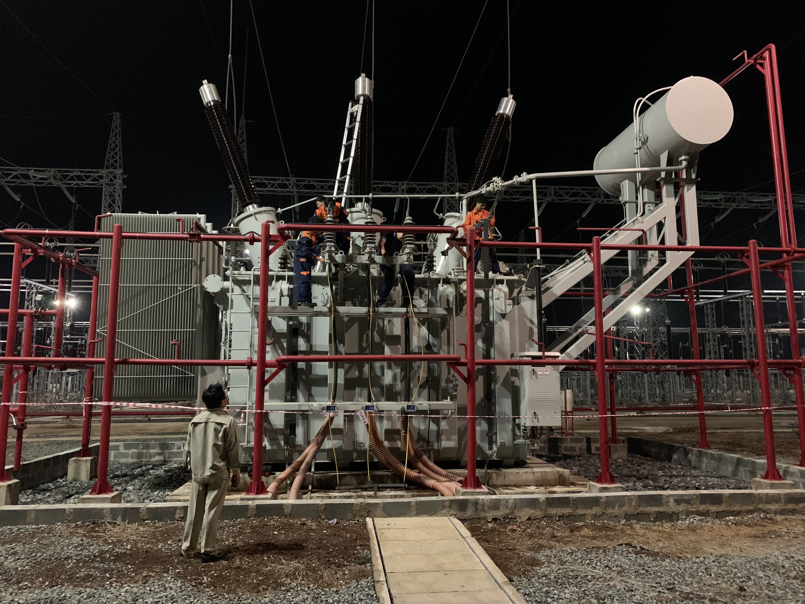 Inspection and Testing of Thien Tan Solar Power Plant